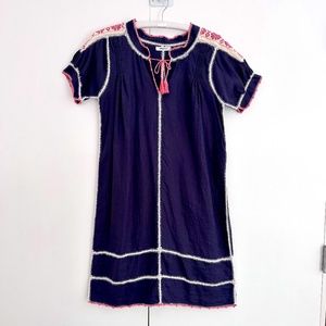 Mserrat Dress in Navy